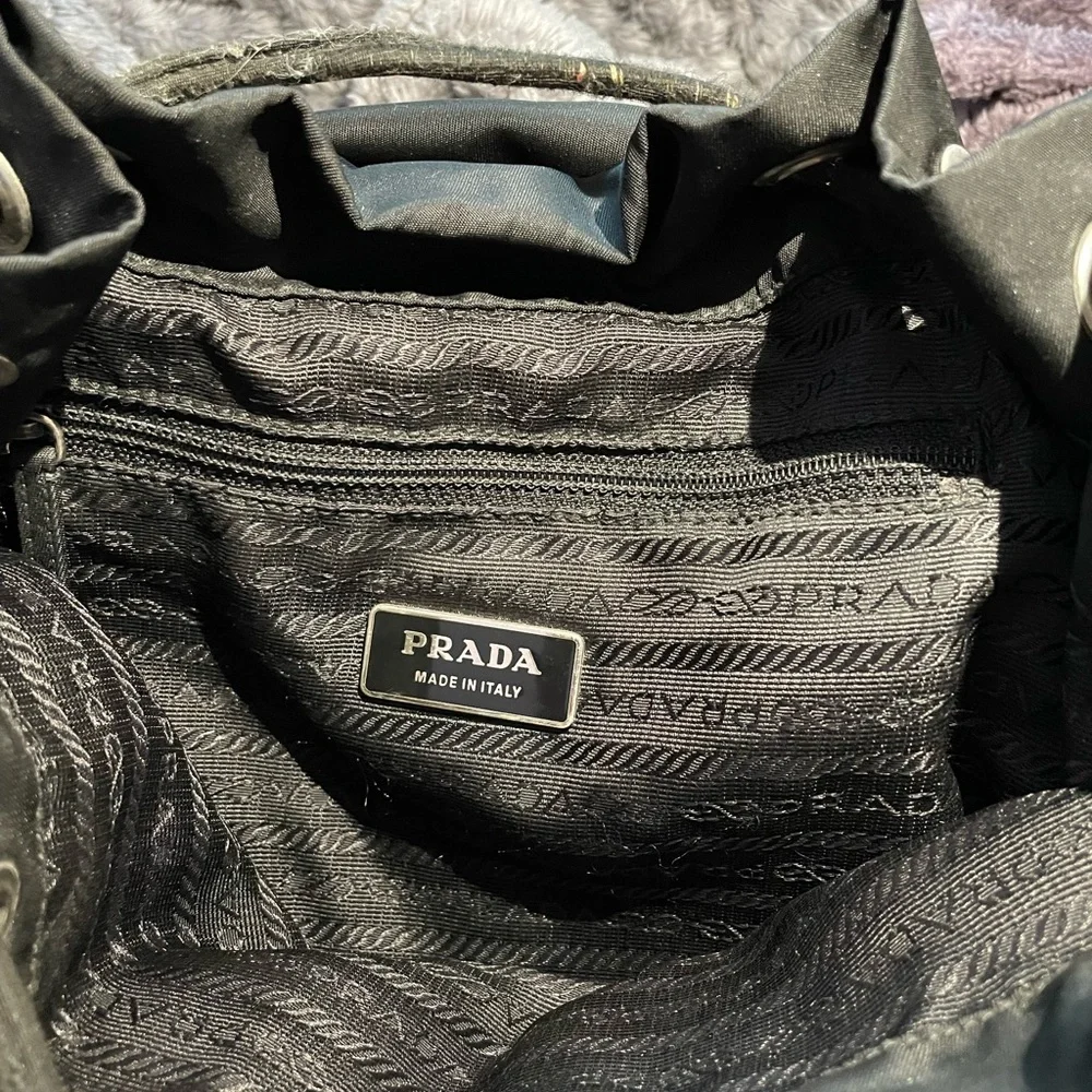 Authentic Mini Nylon Prada backpack - Picture 14 of 16